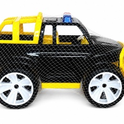 MASINA JEEP OFF ROADER NEGRU GALBEN 39CM