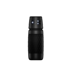 Masturbator Automat B-Warrior-01, 12 Moduri de Vibrație și Suicțiune, Textură 3D Realistă, Reîncărcabil USB, Negru
