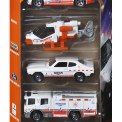 MATCHBOX SET 5 MASINUTE METALICE RESCUE EMT SCARA 1 LA 64 - Img 1