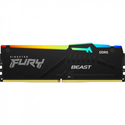 Memorie Kingston FURY Beast RGB, 16GB, DDR5-5600MHz, CL40