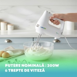 MIXER DE MANA 6 VITEZE 200W NOBELTEK - Img 6
