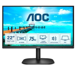 Monitor LED AOC 22B2H, 22inch, 1902x1080, 6.5ms, Black - Img 4