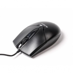 Mouse A4Tech OP-550NU-1, USB, V-track, Negru - Img 3