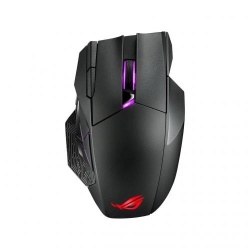 Mouse gaming wireless/wired ASUS ROG Spatha X, iluminare Aura Sync, senzor ROG 19.000 dpi