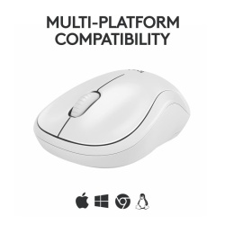 Mouse Logitech MK240 Silent Wireless alb - Img 11