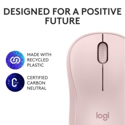 Mouse Logitech MK240 Silent Wireless ros - Img 2