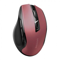 Mouse optic wireless Ugreen MU006 USB 2.4GHz / Bluetooth 5.0 4000 DPI - roșu - Img 5