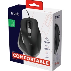 Mouse Trust Fyda cu fir 5000 DPI, negru - Img 10