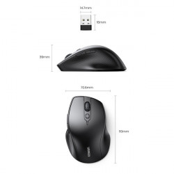 Mouse wireless ergonomic Ugreen negru (MU101) - Img 3