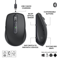 Mouse wireless Logitech MX Anywhere 3S - Img 9
