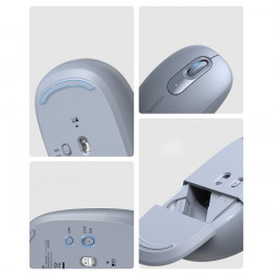 Mouse wireless USB Ugreen MU105 2.4GHz - albastru - Img 4
