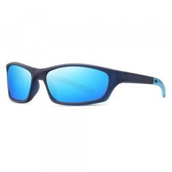 Ochelari De Ciclism Unisex Techsuit 24101, Polarizati, Albastri