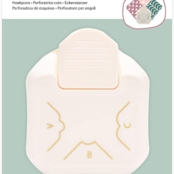 Perforator decorativ 3 in 1 pentru colturi Vaessen Creative 2137-091, pentru scrapbooking, felicitari si proiecte DIY din hartie - Img 3
