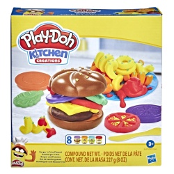 PLAY DOH KITCHEN CREATIONS SET DE GATIT HAMBURGER - Img 1