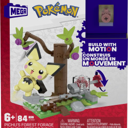 POKEMON MEGA SET DE CONSTRUCTIE FORAJELE FORESTIERE ALE LUI PICHU