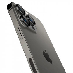Protector pentru camera Spigen Glas.tR EZ Fit Optik pentru iPhone 14 Pro / Pro Max / 15 Pro / Pro Max - Negru 2 buc. - Img 2