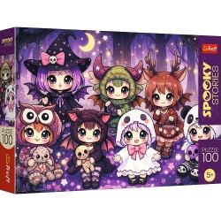 PUZZLE TREFL 100 POVESTI INFRICOSATOARE ECHIPA VRAJITOAREA PADURII