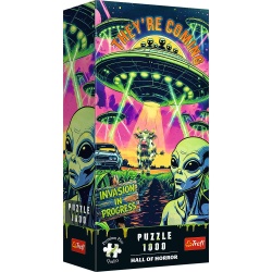 PUZZLE TREFL 1000 PREMIUM PLUS SALA GROAZEI OZN-URI