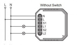 Releu SmartWise Smart Zigbee 230V cu 2 cai, compatibil atat cu eWeLink, cat si cu Tuya / SmartLife - Img 2