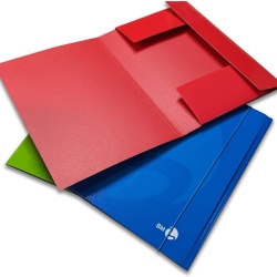 Set 10 Dosare cu 3 Clape și Elastic BM BeMore, Format A4 (25.5 x 35 cm), Carton Rigid 700 g/m², Culori Asortate - Img 6