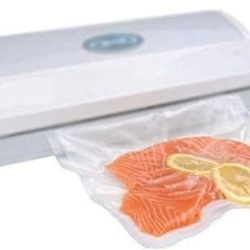 Set 100 pungi gofrate Typec pentru vidat alimente, grosime 105 microni, 15 x 25 cm, compatibile cu aparate de vidat externe - Img 2