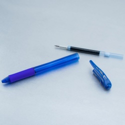 Set 12 pixuri Pentel EnerGel X, 0.7 mm, Albastru, BL107-BX - Img 3