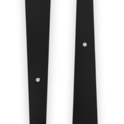 Set 2 Balamale Tip „T” Robuste 30 cm Typec Home BH01989, Balamale Industriale Negre pentru Porți de Grădină, Uși de Magazie, Foișoare și Anexe Gospodărești, Oțel Rezistent cu Finisaj Anticoroziv
