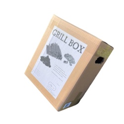 Set aprindere gratar, Grill Box, 4 kg lemn fag si cires , 1kg mangal din lemn de esenta tare - Img 7