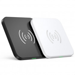Set Choetech 2x Qi 10W incarcator wireless (2 colors, black and white) + cabluri 1.2m USB (T511-S black / white) - Img 5