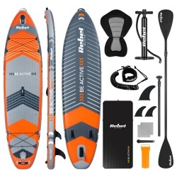 SET PLACA GONFLABILA STAND UP PADDLE SCAUN 335X84X15 CM - Img 2