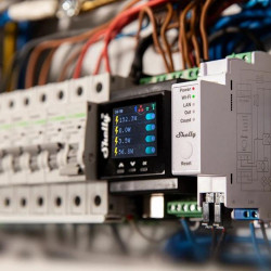 Shelly PRO EM – 50A contor de energie profesionala de ultima generatie, 2 x 50A, monofazat, cu control contactor - Img 3