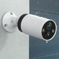 Sistem de supraveghere video TP-Link Tapo C420S2, 2 camere Smart cu acumulatori, 2K QHD, Night Vision Full Color, Two-Way Audio, montare fara cabluri, alarma luminoasa si sonora, protectie IP65 - Img 4