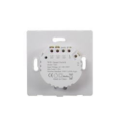 SmartWise T61 UNI Wi-Fi + eWeLink-Remote, 1-gang smart wall switch with universal wiring and touch switch, WITHOUT FRONT PANEL - Img 2