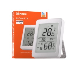 SONOFF AirGuard TH SNZB-02DR2 – 3.6'' LCD temperature and humidity sensor, Zigbee - Img 1