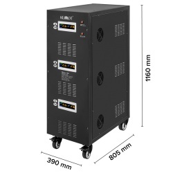 STABILIZATOR SERVOMOTOR TRIFAZAT 100KVA PROAVR-100K KEM - Img 8