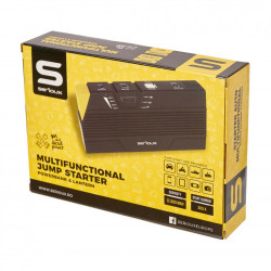 Starter auto multifunctional Serioux SRXA12K300A, acumulator extern, lanterna, 12000 mAh