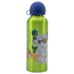 Sticla apa din aluminiu, multicolor, 530 ml, Minecraft - Img 2