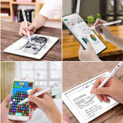 Stylus Pen capacitiv pentru iPad , Cartinoe, alb - Img 3