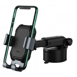 Suport auto Gravity pentru telefon Baseus Tank cu ventuza (negru) - Img 7