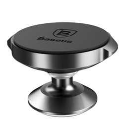 Suport Auto Premium cu banda autoadeziva , Baseus Small Ears , Magnetic , Negru - Img 3