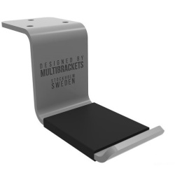 Suport de casti Multibrackets MB-2043, cu prindere de birou , Silver - Img 3