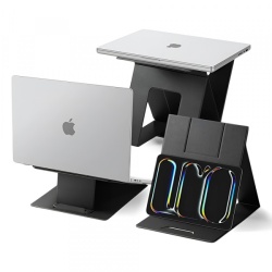 Suport Spigen LD201-S10 pentru Laptop / Tableta, Negru AMP11119