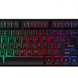 Tastatura, Acer, Nitro NKW120 GP.KBD11.01U, gaming, USB, mecanica, iluminare de fundal RGB, Negru