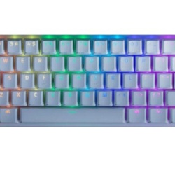 Tastatura gaming mecanica Razer Huntsman Mini, iluminare Chroma RGB, switch optic Purple, Alb Mercury - Img 3