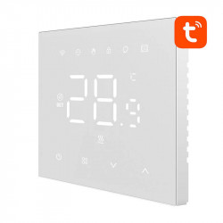 Termostat inteligent Avatto WT410-BH-3A-W Cazan pe gaz 3A WiFi - Img 2