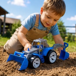 TRACTOR BAMS 2 CU 2 CUPE ALBASTRU GRI - Img 3