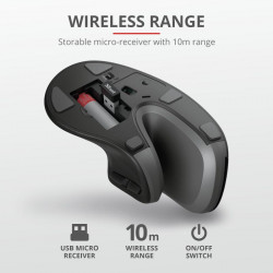 Trust Verro Ergonomic Wireless Mouse - Img 5