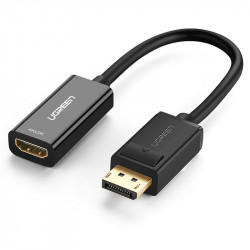 Ugreen DisplayPort (tata) - cablu adaptor HDMI (tata) 1080P 60Hz 12 biti negru (40362)