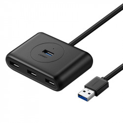 Ugreen USB 3.2 Gen 1 HUB 4x USB negru (CR113 20291)