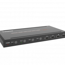 18Gbps HDMI 4 by 1 KVM Switcher EVOCONNECT HDC-SWB41HK